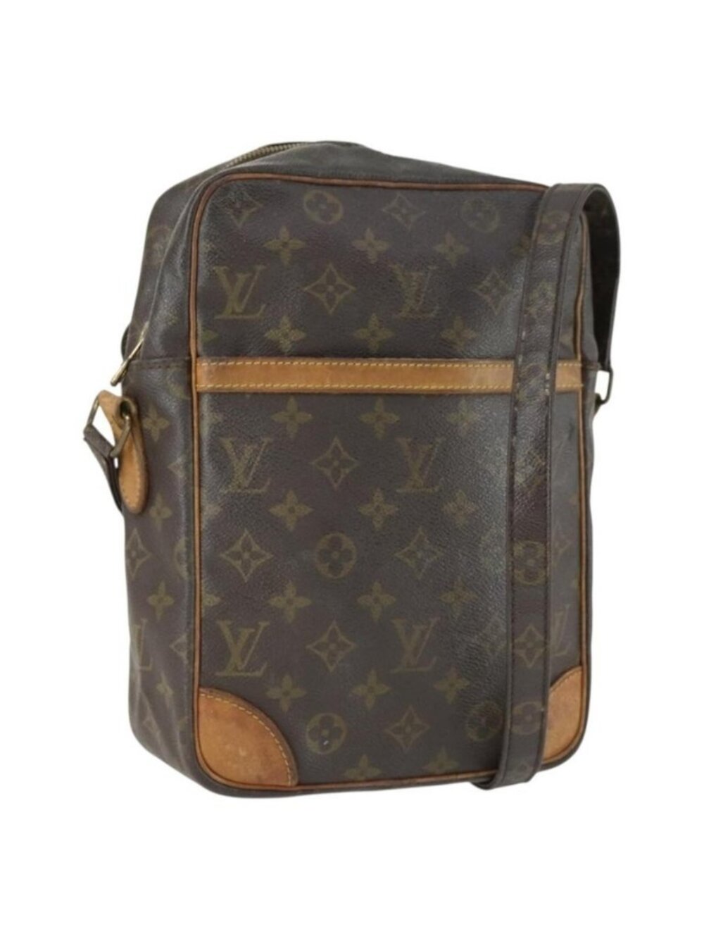 Authentic LOUIS VUITTON Monogram Danube GM Shoulder Bag M45262 LV